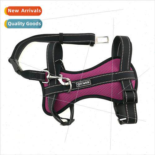 Pet Chest Back Canine Car Chest Back Belt Dog Outdoor Safety