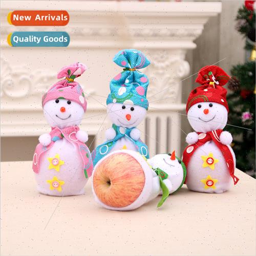 Christmas Apple Boxes Christmas Snowman Apple Bags Christmas图片