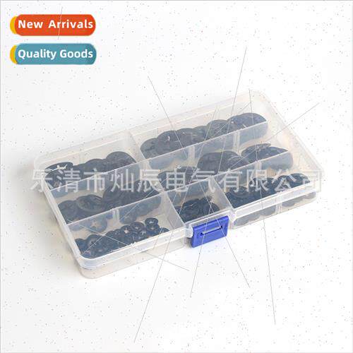 280pcs Plummer Hole Bearing Clamp Retaining Ring Manganese S - 实物图