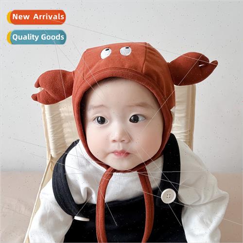 ins Korea baby hat fall winter warm ear protection hat infan