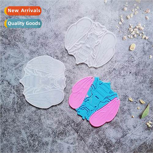 Drip glue insect 646 jewelry pendant silicone mold DIY creat