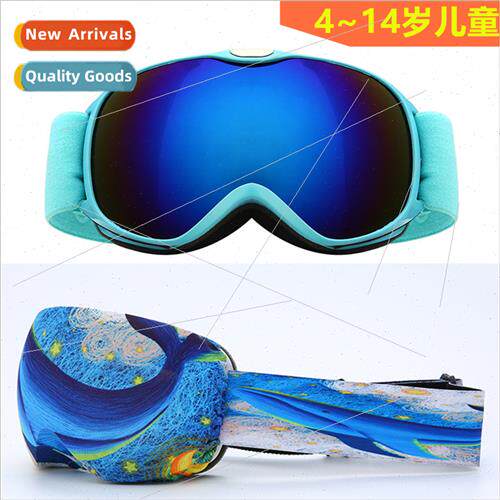 New children ski goggles large spherical glasses can be stuc