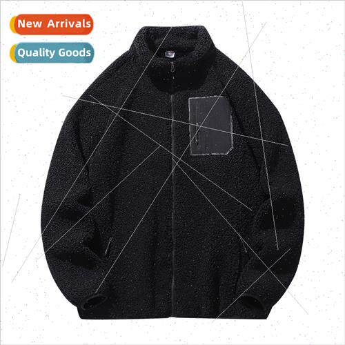 Teddy fleece zipper shirt pellet fleece cardigan outdoor spo