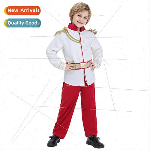 Boy Prince Charming Role Play Stage Permance Halloween Drag
