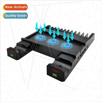 PS5 fan dock charger PS5 controller charger cooling fan PS5