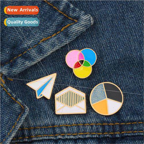 New cartoon envelope paper airplane corsage three original g