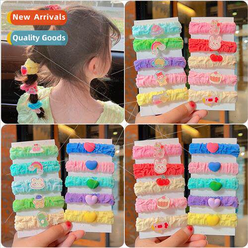 Thickened children head rope high  does not hurt hair new gi
