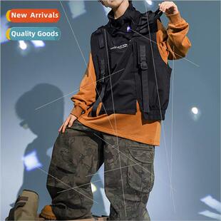 Set dance children tide clothing hiphop hip-hop work pants s