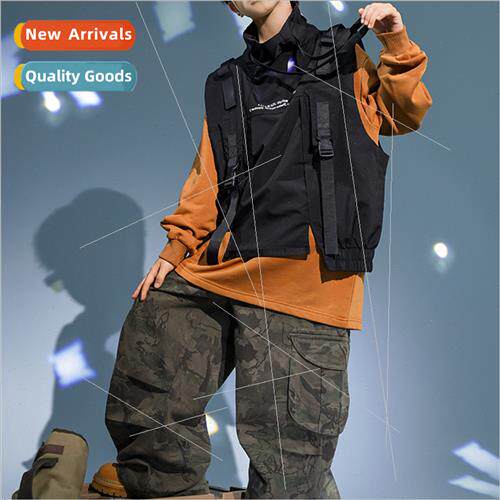 Set dance children tide clothing hiphop hip-hop work pants s