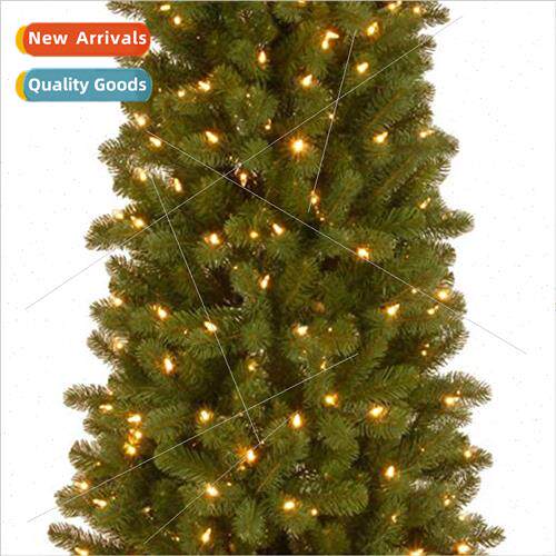 Pencil Tree wh ghts PVC Christmas Tree Christmas Decorations