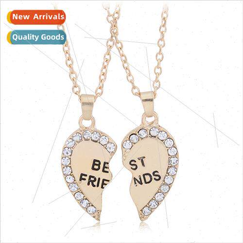 jewelry good friends necklace best friends fashion diamond l