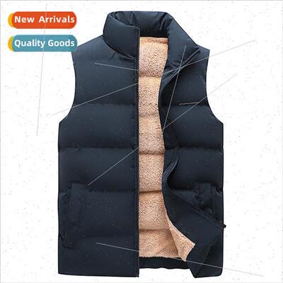 Feather cotton vest new men warm undershirt autumn winter pa