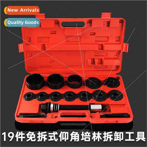 19PCS Front Wheel Bearing Disassembly Tool Non-Disassembling