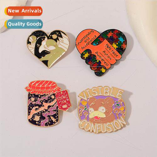 New Autism Awareness Pin Puzzle Love Badge Posive Understand