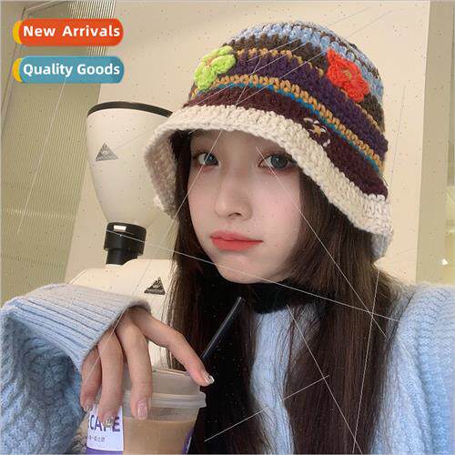 Hollowed out flowers fisherman hat female Japan hundred hand