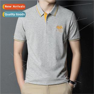 spring summer color shirt embroidery solid 2021 lapel new