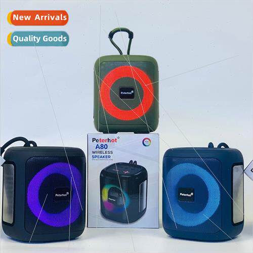 A80 portable outdoor bluetooth speaker waterproRGB breathing