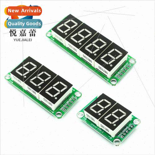 74HC595 static drive 2-segment digal tube display module can