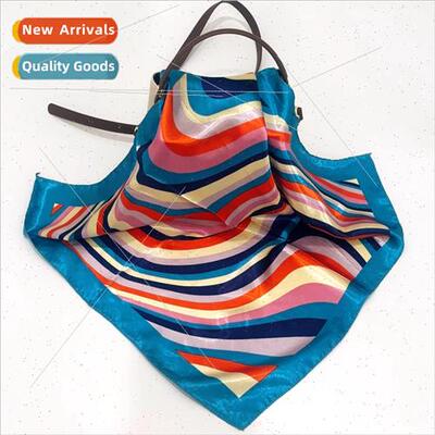 Korea  new fall winter silk scarf ladies wh flight attendant