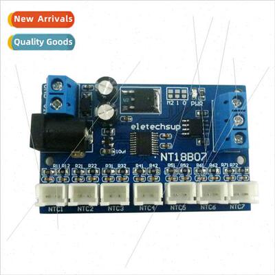 7-Channel RS485 NTC Temperature Sensor Measurement MODBUS RT