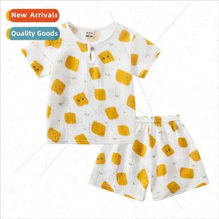 children cotton shorts summer sleeved new short 2023 linen
