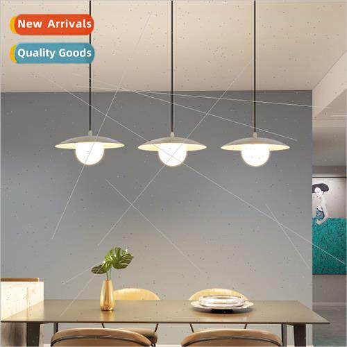 Modern simple dining room bar table lamp three head combinat