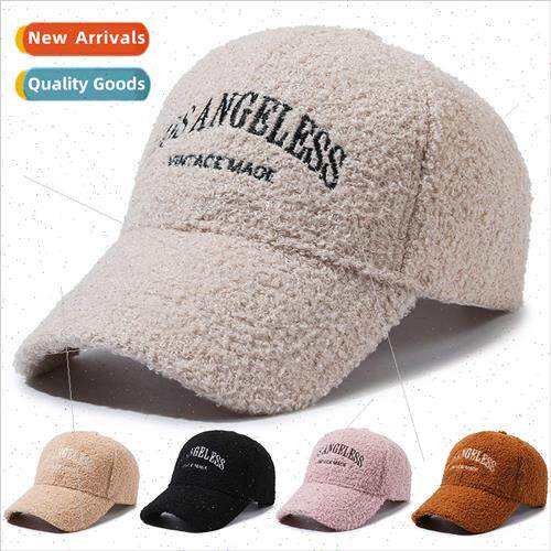Embroidery letters baseball cap female Korea  fall winter fa