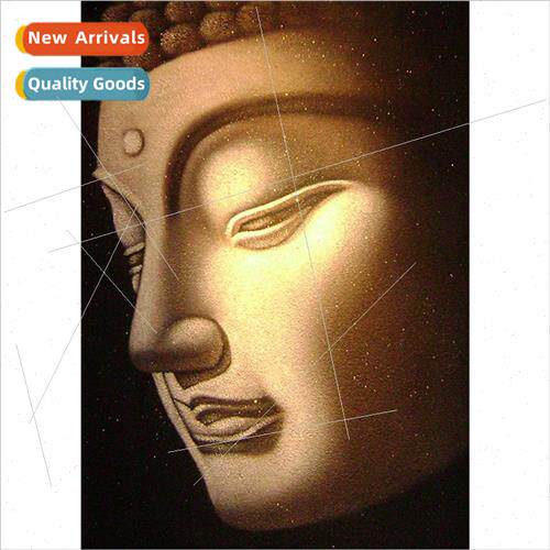 new handmade stick drill full diamond living room Buddha poi