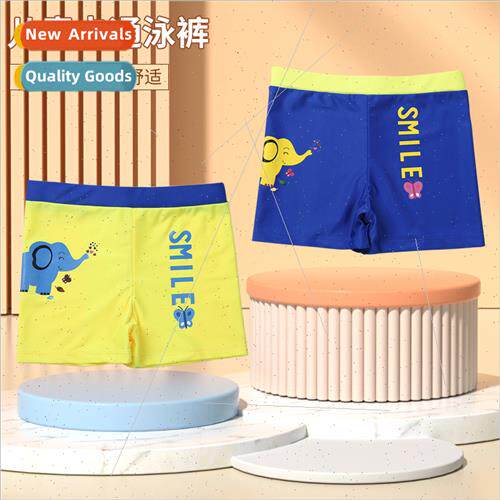 Childrens swim trunks boys new middle and large children car