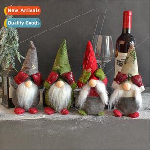 Covered Eyes Doll Christmas Faceless Doll Party Decoration R