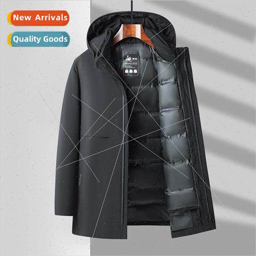 Down jacket men winter new hooded warm big size thickened ja