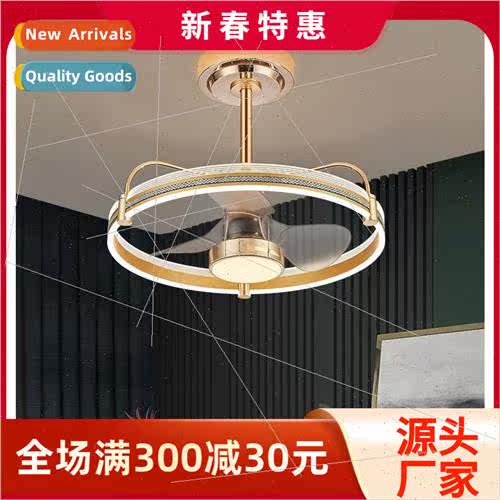 Fan light dining room bedroom simple Scandinavian chandelier
