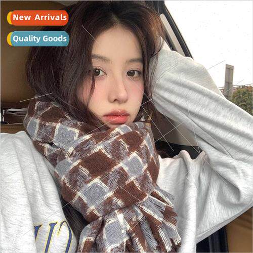 Scarf fall winter Korea  warm atmosphere sense Korea  lovely