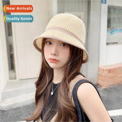 2023 Korea  spring fall new hat female Japan small fresh knt