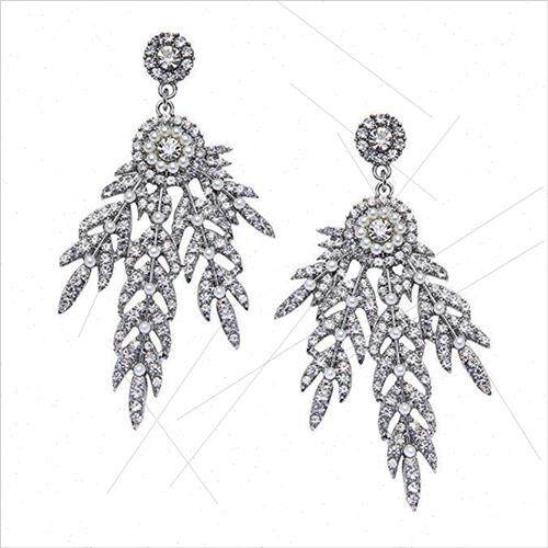 1920 Masquerade Headwear Black Feather HeadPCS Women Gatsby