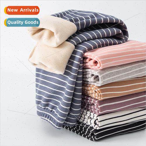Children fall winter new padded warm pants small medium-size