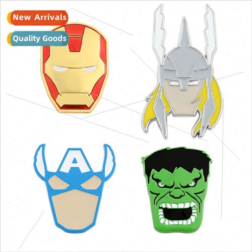 Film TV Avengers Brooch Hulk Iron Man Captain America Thor E