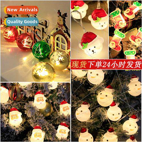 LED Christmas Decoration ghts String USB Battery Box Santa C