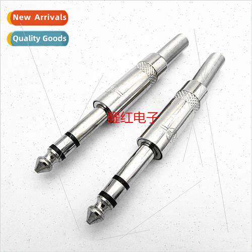 6.5 6.35 Mic Plug Dual Channel Plug Large 3-Way YS202d cs3-6