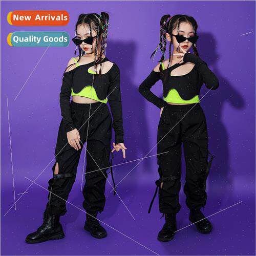 Girls Jazz Dance Permance Costume June 1st Children Set Danc