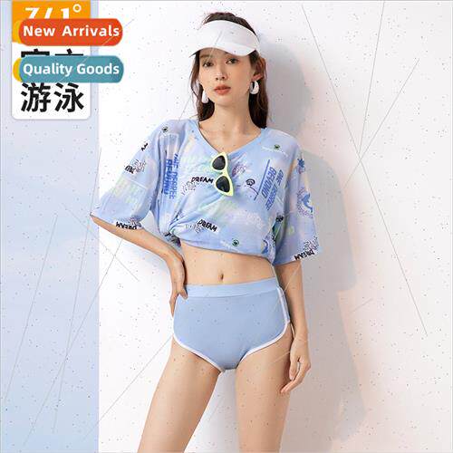 Spl swimsu female three-piece set of hot springs swimsu ladi