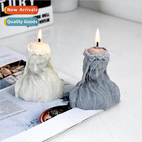 Candle aromatherapy making tools veil masked girl silicone m