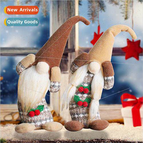 New bent over faceless doll ornament plush doll cherry gnome