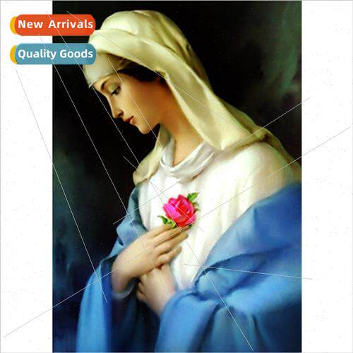 New simple paste diamond living room decorative wall art god
