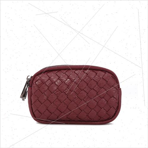 Coin purse 2023 new wallet women handmade woven multi-compar