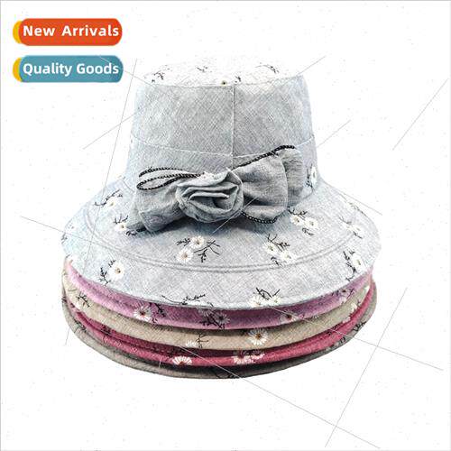 Spring Autumn new casual Mrs. hat middle-aged elderly large-