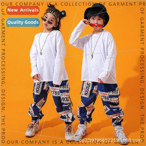 Autumn  Childrens Set Dance Su Boys Permance Clothes Jazz Da