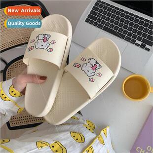 Korea Japan simple cartoon cute sandal slippers indoor home