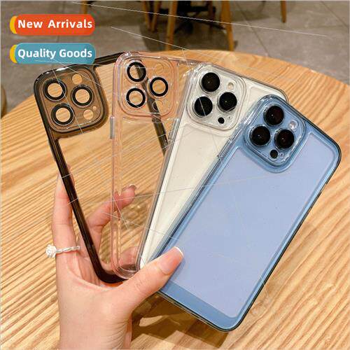 适用Apple 15 14Promax Mirror Guard Space Case iPhone 12 Acry