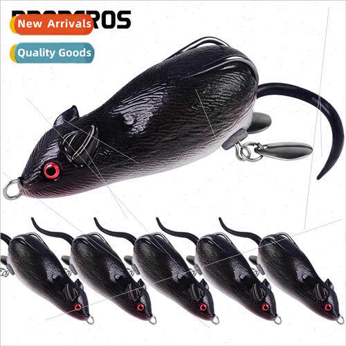 7cm Floating Road Runner re Thunder Frog re 17.43g Black Fis